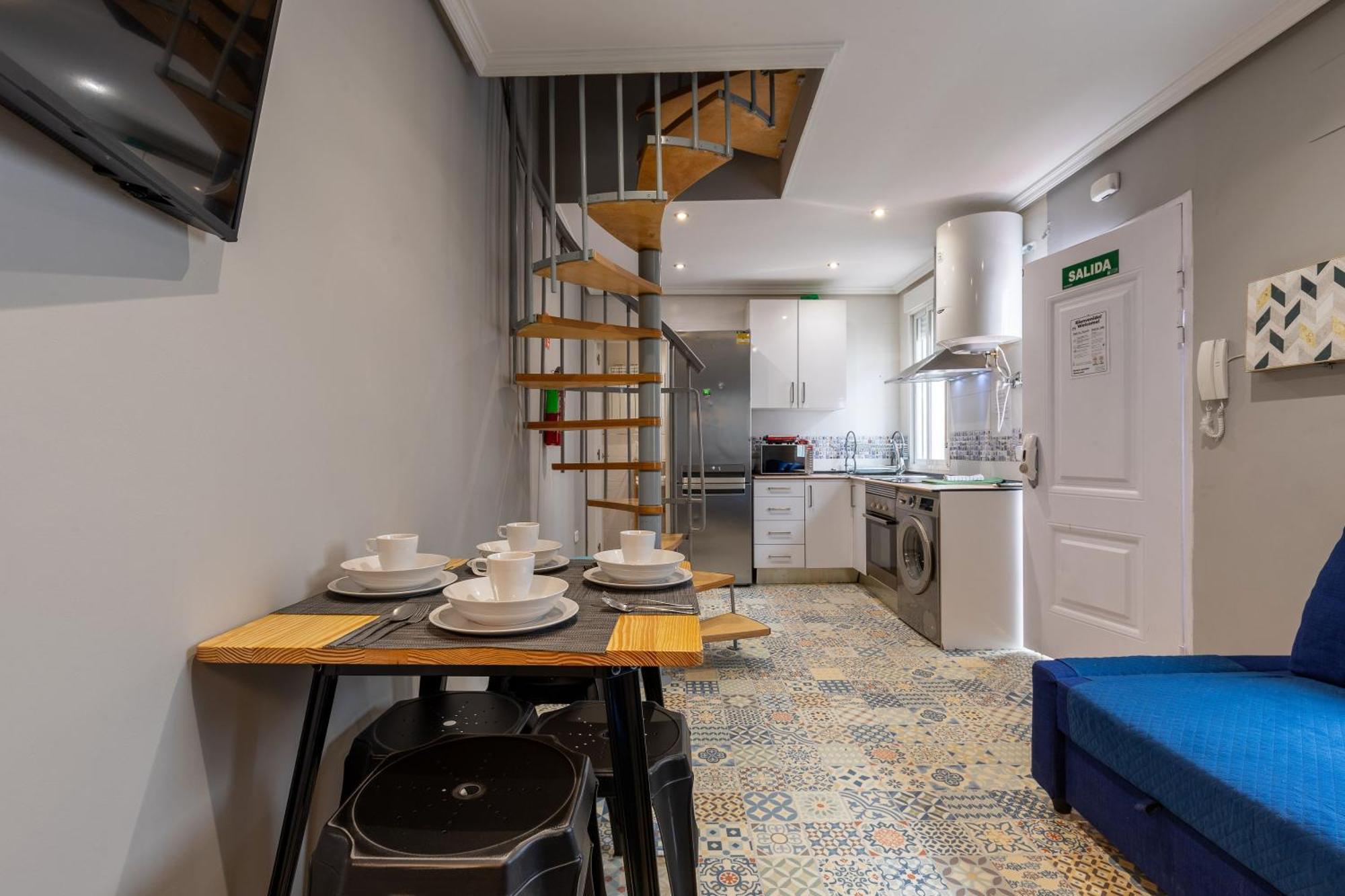 Adosado Cerca Plaza Castilla - Apartamento Cuzco マドリード エクステリア 写真